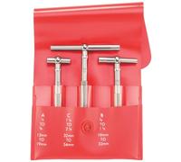 Starrett S229FZ: Calibre telescópico con 1 juego de brazo telescópico, 1/2" - 2-1/8" de alcance, 2-3/8" Longitud del mango