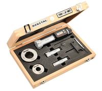 Starrett S780XTEZ3-Point Contact, 1/4-8" Range, Fixed Anvil Electronic - Juego de micrometros internos