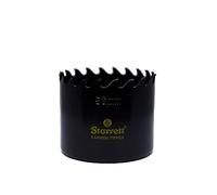 Starrett Sierra perforadora con punta de carburo de tungsteno, CT056 mm, corte profundo, para suelos suspendidos de madera, hormigón reforzado y fibra de vidrio, 56 mm