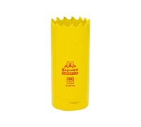 Starrett Sierra perforadora de corte profundo - DCH0118 bimetálica resistente con dientes HSS extra de cobalto - para metales, madera, hierro fundido, fibra de vidrio, materiales plásticos - 29 mm