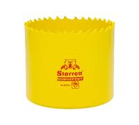 Starrett Sierra perforadora de corte profundo DCH0258 bimetálica resistente con dientes extra cobalto HSS - Para metales, madera, hierro fundido, fibra de vidrio, materiales plásticos - 67 mm
