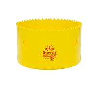 Starrett Sierra perforadora de corte profundo - DCH0334 bimetálica resistente con dientes extra de cobalto HSS - para metales, madera, hierro fundido, fibra de vidrio, materiales plásticos - 95 mm