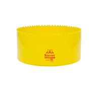 Starrett Sierra perforadora de corte profundo - DCH0434 bimetálica resistente con dientes extra de cobalto HSS - para metales, madera, hierro fundido, fibra de vidrio, materiales plásticos - 121 mm