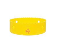 Starrett Sierra perforadora de corte profundo DCH168M bimetálica resistente con dientes extra cobalto HSS - para metales, madera, hierro fundido, fibra de vidrio, materiales plásticos - 168 mm