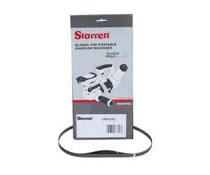 Starrett Univerz - Hojas de sierra de cinta inalámbricas portátiles 835 x 13 x 0,35 mm, 18 tpi, paquete de 3