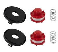 StarRing 1/2 juego de hilo de repuesto para bobina de bobina y tapa de carrete para Einhell CE-CT 36/30 LI E SOLO, para AGILLO 36/255 BL AGILLO 18/200 piezas de cortacésped (2 piezas)