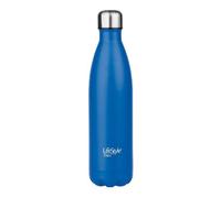 Start Electric | Botella Termo Doble Pared Hermética Azul Mate con Mosquetón - 350ml, 500ml, 750ml - Acero Inoxidable, Tapón Aislante Anti-fugas, Mantiene Frío 12/24h y Caliente 12h, Resistente, Ideal