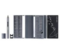 StarTech.com: Juego de destornilladores de precisión eléctricos de 55 bits. Kit portátil y sin cables, alimentado por batería, para la reparación de dispositivos electrónicos, portátiles, ordenadores,