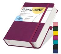 Stationery Island Cuaderno Punteado A5, Bullet Dotted Journal de Papel con Puntos de 100 g/m², 360 Páginas, Libreta A5 de Tapa Dura con Portalápices, Bolsillo Interior y 2 Marcapáginas