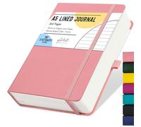 Stationery Island Cuaderno Rayado A5, Cuaderno Grueso de 360 Páginas, Diario de Rayas con Tapa Dura de 100 gsm para Escribir, Trabajar, Estudiar, Agenda