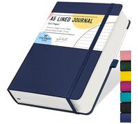 Stationery Island Cuaderno Rayado A5, Cuaderno Grueso de 360 Páginas, Diario de Rayas con Tapa Dura de 100 gsm para Escribir, Trabajar, Estudiar, Agenda