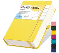 Stationery Island Cuaderno Rayado A5, Cuaderno Grueso de 360 Páginas, Diario de Rayas con Tapa Dura de 100 gsm para Escribir, Trabajar, Estudiar, Agenda