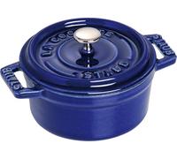 STAUB 1101091 - Olla Redonda (10 cm), Color Azul