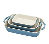 STAUB 40508-172-0 - Juego de platos de cerámica, color turquesa