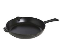 Staub Sartén de hierro fundido con pico de vertido Ø26 cm Negro