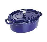 Staub Cacerola de hierro fundido La Cocotte oval 6,7 L Azul oscuro