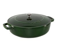 Staub Braiser Chistera 28 cm Basil Green