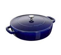 Staub Braisers Cazuela Chistera 24 cm, Hierro fundido