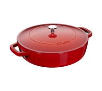 Staub Braisers Cazuela Chistera 28 cm, Hierro fundido