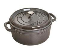 STAUB Cacerola de hierro fundido Staub La Cocotte redonda 1.7 L Gris grafito