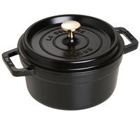 Staub Cacerola/Cocotte de hierro fundido 20 cm, 2,24 L, Negro