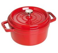 STAUB Cacerola/Cocotte de Hierro Fundido, 20 cm de Diámetro, 2,24 L, Rojo cereza