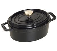 STAUB Cacerola de hierro fundido Staub La Cocotte oval 0.6 L Negro