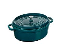 STAUB Cacerola de hierro fundido Staub La Cocotte oval 6.7 L La Mer