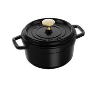 STAUB Cacerola de hierro fundido Staub La Cocotte redonda 1.2 L Negro