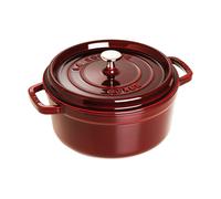 STAUB Cacerola de hierro fundido Staub La Cocotte redonda 5.2 L Rojo granadina
