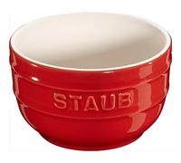 STAUB Ceramics Prep - Juego de cuencos (2 piezas), color cereza