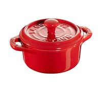 Staub Ceramique Mini cocotte 10 cm, redondo, Cereza, Cerámica