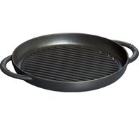 Staub Cocinando Grill 26 X 26 CM Czarna Patelnia Grillowa Żeliwna, 405093770