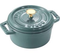 STAUB Cacerola de hierro fundido Staub La Cocotte redonda 0.25 L Madera de eucalipto