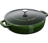Staub Sartén para saltear Chistera Hierro fundido Ø28 cm Verde albahaca