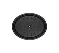 STAUB Cacerola de hierro fundido Staub La Cocotte oval 6.7 L Negro