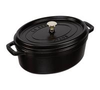 Staub Cocotte Ovalada de Hierro Fundido 29 cm Negro