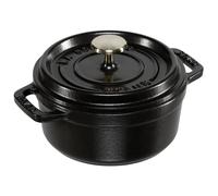 Staub Cocotte Redonda de Hierro Fundido 12 cm Negro