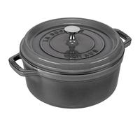 Staub Cocotte Redonda de Hierro Fundido 24cm Gris Grafito