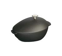 Staub Cazuela ovalada Fonte 1102523 – 25 cm – Negro