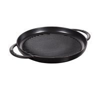 STAUB Parrilla de hierro fundido Staub Pure redonda negra Ø30 cm