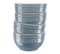 STAUB, Juego de 4 cuencos redondos de cerámica de 14 cm