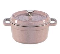 Staub La Cocotte, redondo, Rosa Cerezo, Hierro fundido