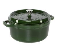 Staub La Cocotte 24cm Redonda, Verde albahaca