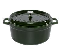 Staub La Cocotte 26cm Cacerola de Hierro Fundido, Verde albahaca
