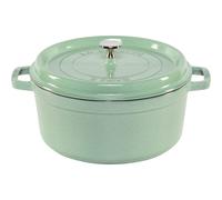 STAUB Olla de hierro fundido Staub redonda 5.2 l Salvia