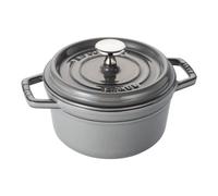 Staub La Cocotte Cocotte 16 cm, redondo, Gris grafito, Hierro fundido