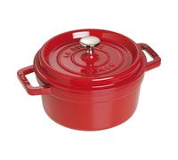 Staub La Cocotte Cocotte 18 cm, redondo, Cereza, Hierro fundido