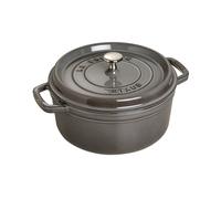 STAUB Cacerola de hierro fundido Staub La Cocotte redonda 1.7 L Gris grafito