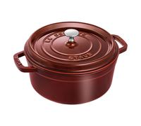 Staub La Cocotte Cocotte 24 cm, redondo, Granadina, Hierro fundido